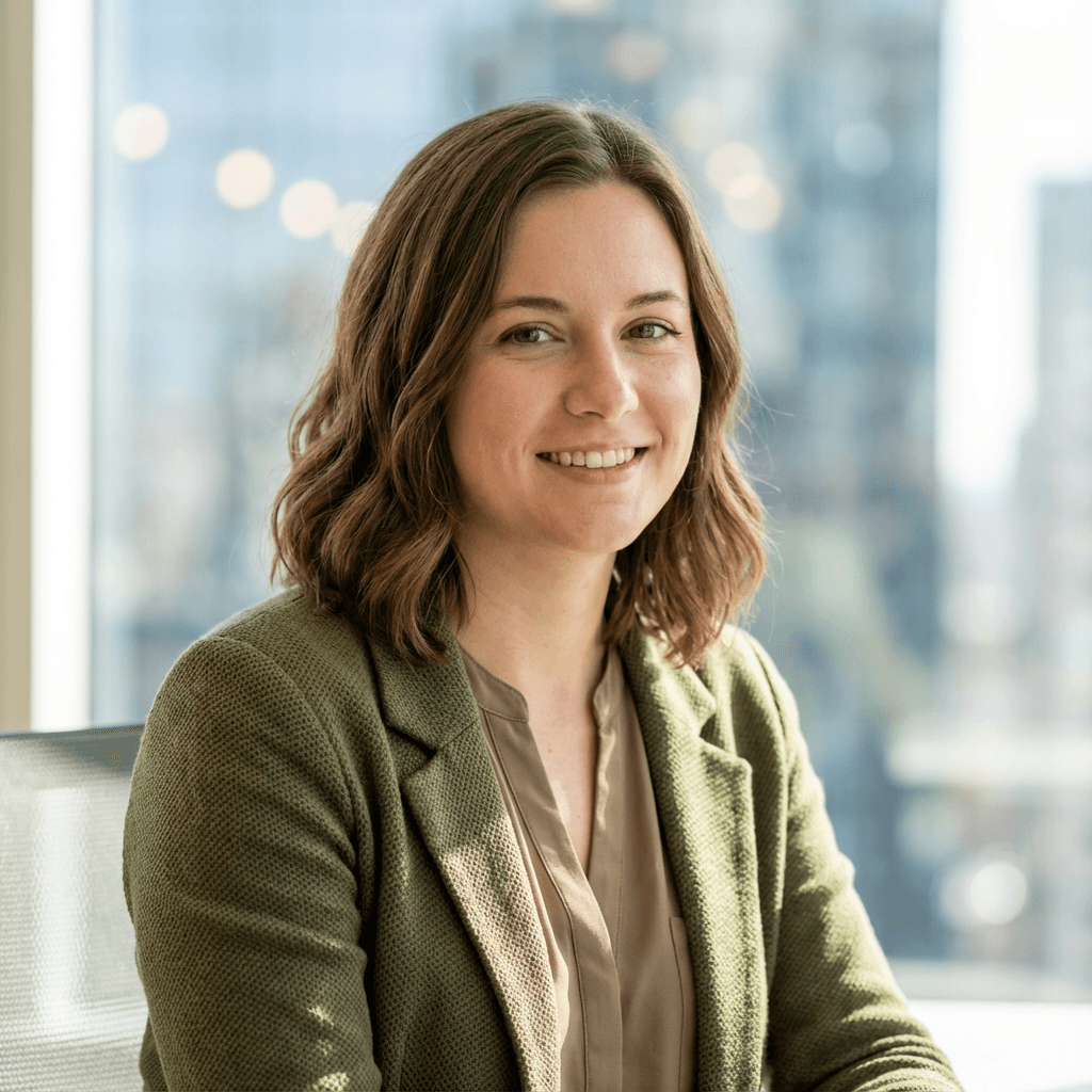 Sarah Thompson, service company manager